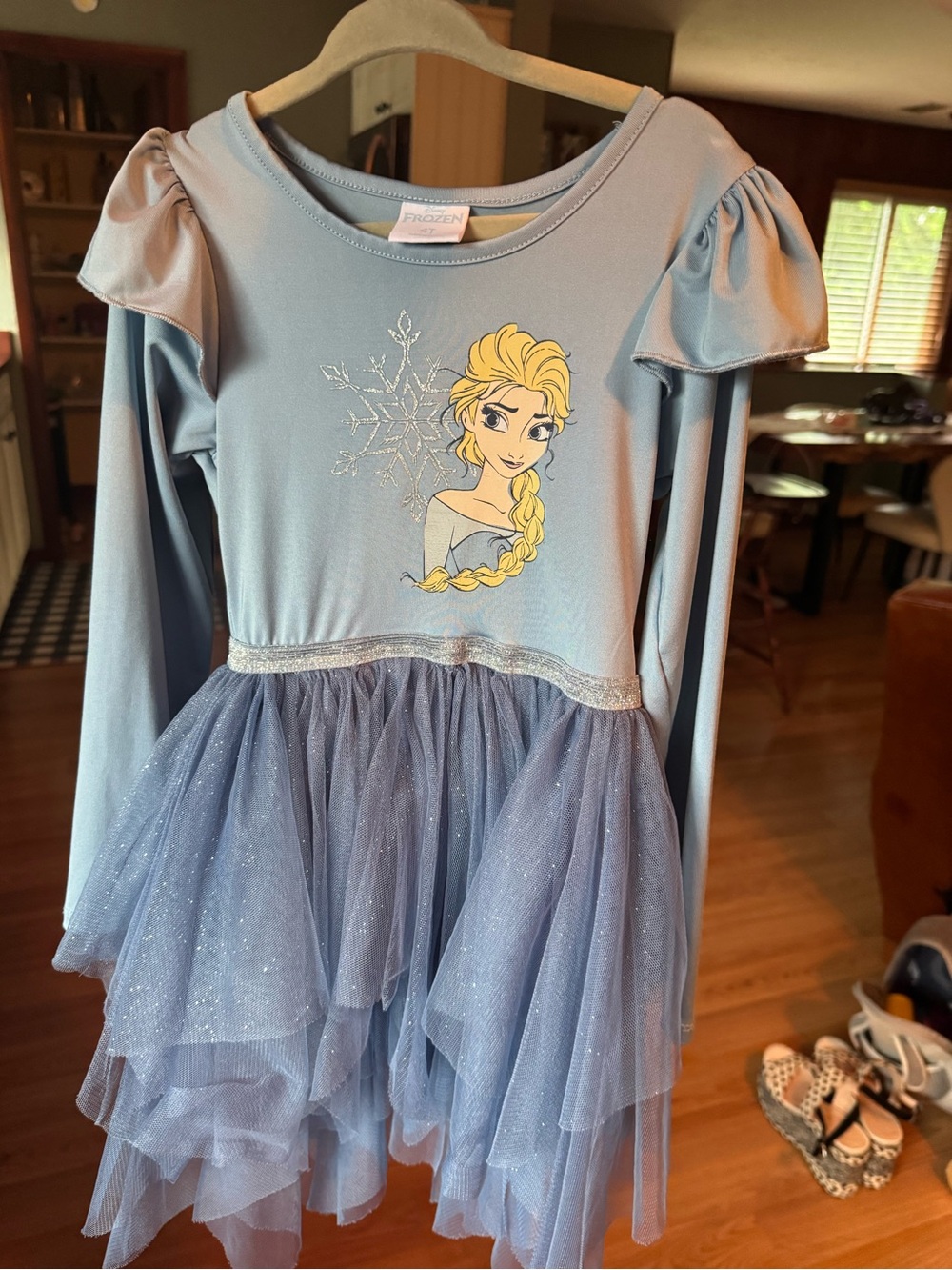 Disney Frozen Elsa Light Blue Girls' Tutu Dress